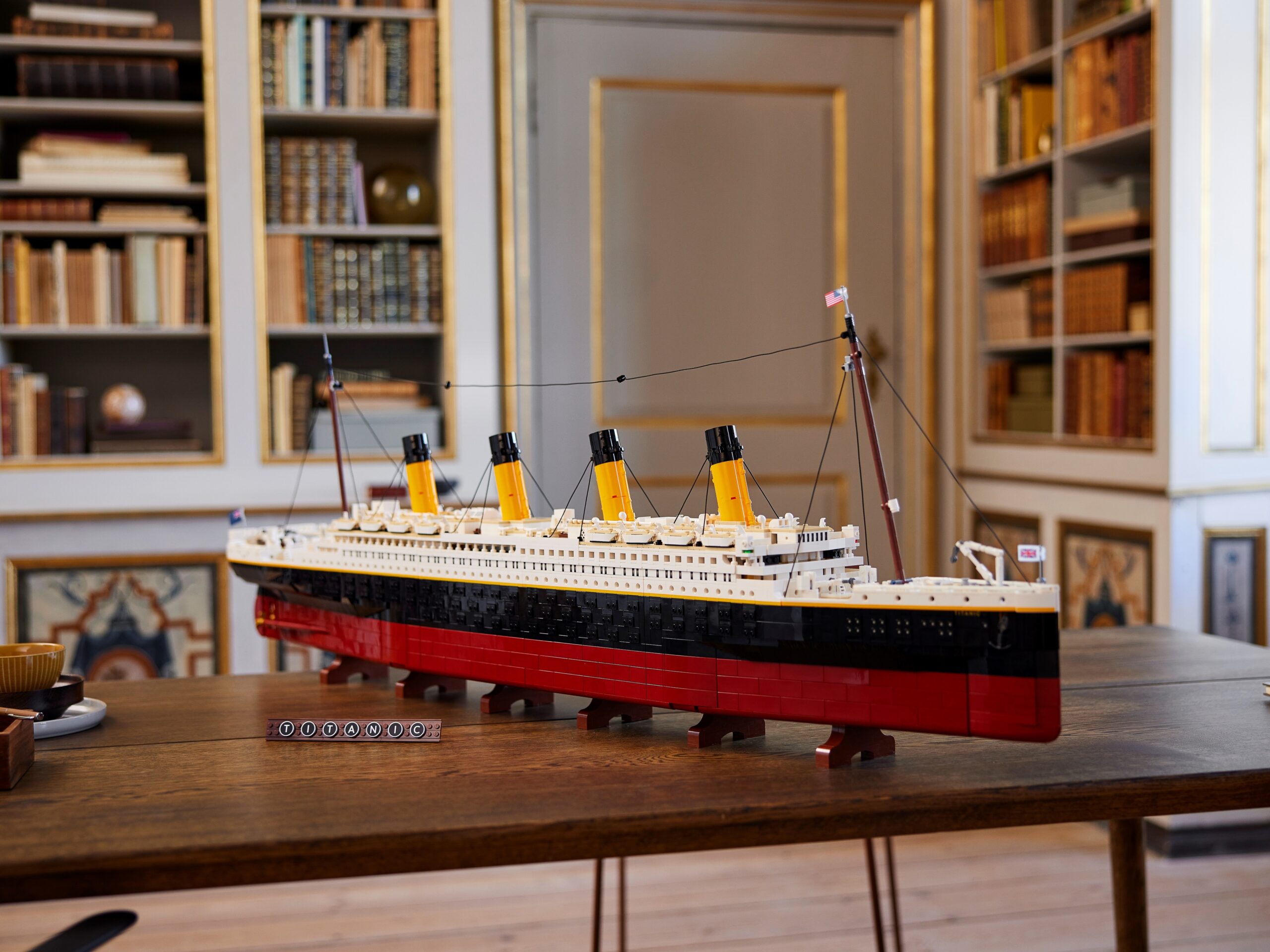 De LEGO Titanic heeft 9090 blokjes 30
