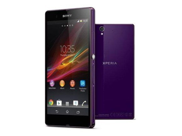 xperia z paars