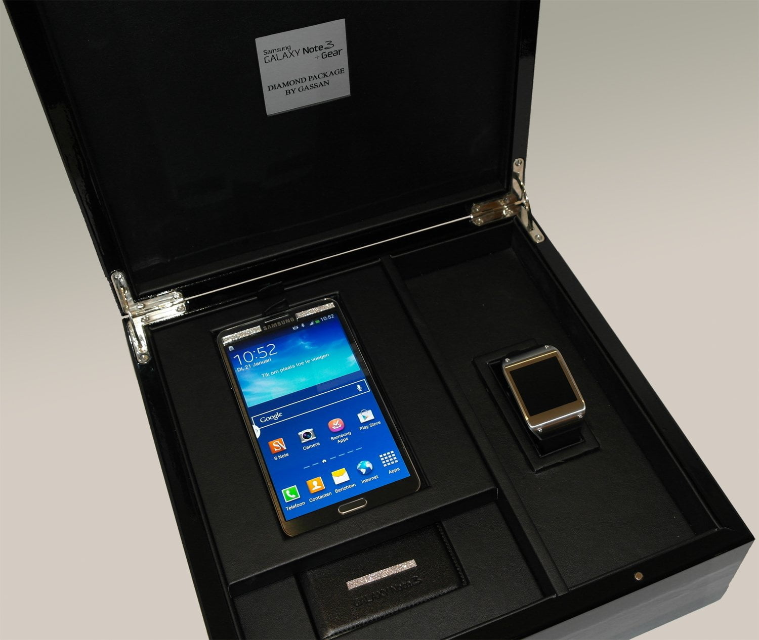 Zeg de crisis gedag met de Samsung-Gassan Diamonds Note 3 Pack 3