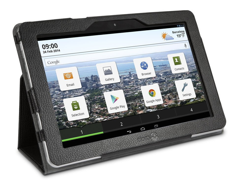 Doro kondigt speciale tablet en laptop voor senioren aan op MWC 2014 49