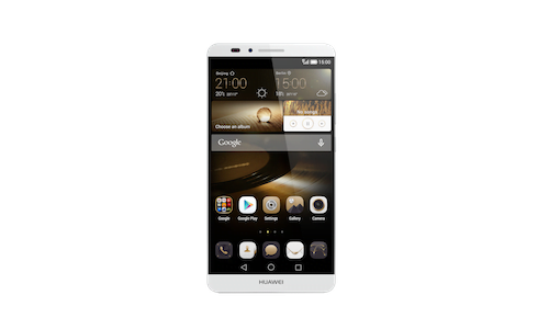 Huawei Ascend Mate7_Single_Gray Front Face_Hi res
