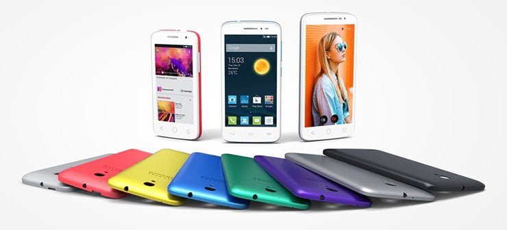 New smartphones by ALCATEL ONETOUCH
