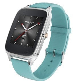 ASUS-ZenWatch-2 -WI501Q-Silver-Rubberstrap
