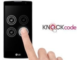 Knock code LG G4c