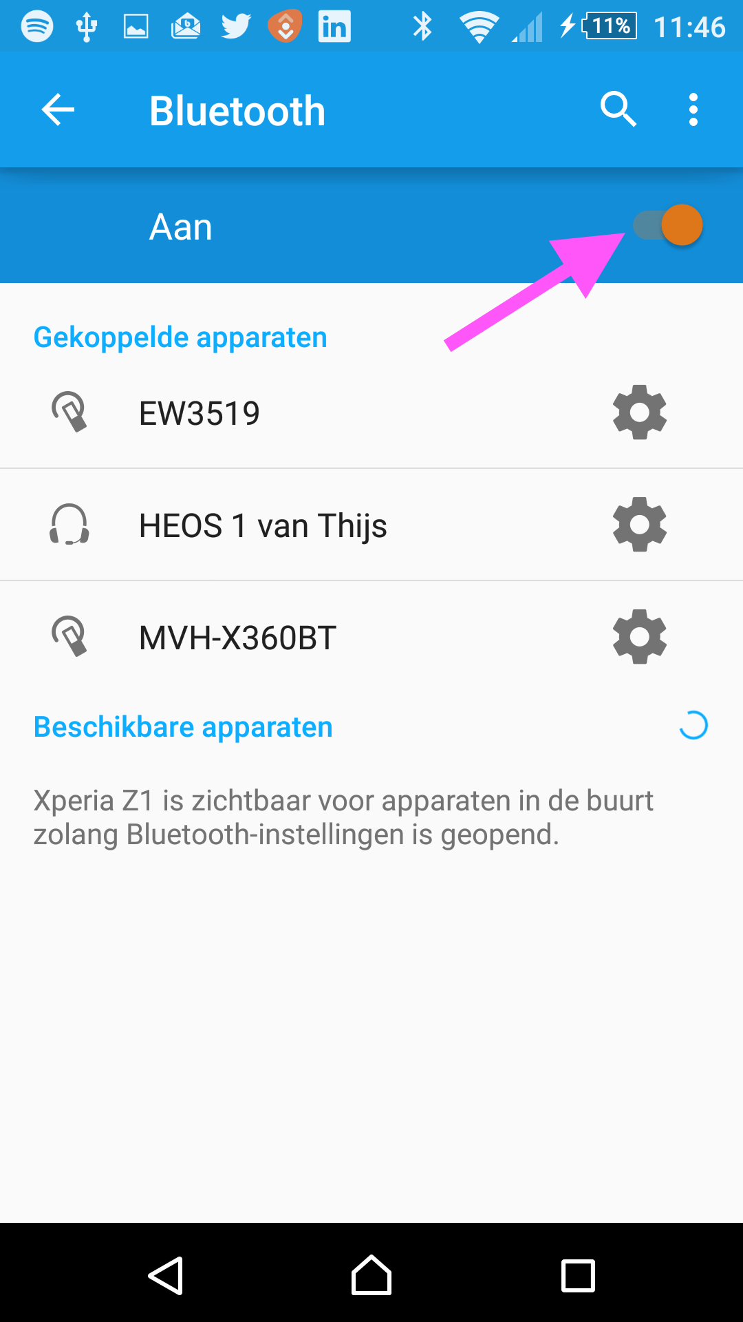 Bluetooth on Android 2