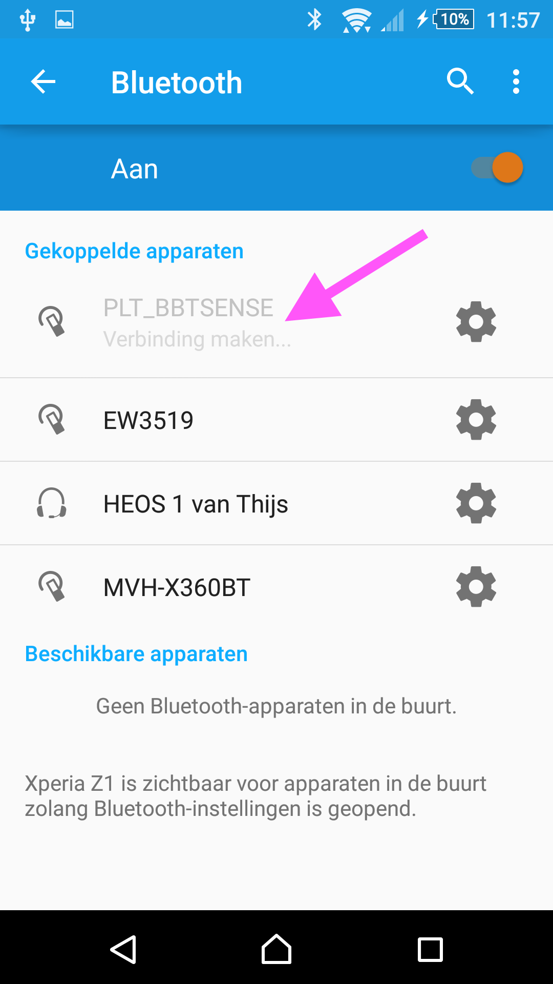 Bluetooth on Android 5