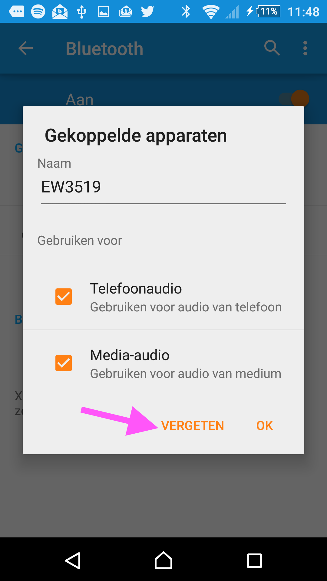 Bluetooth on Android 7