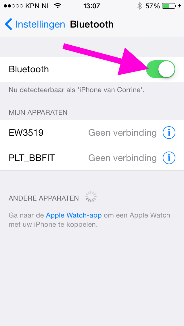 Bluetooth on iOS 3