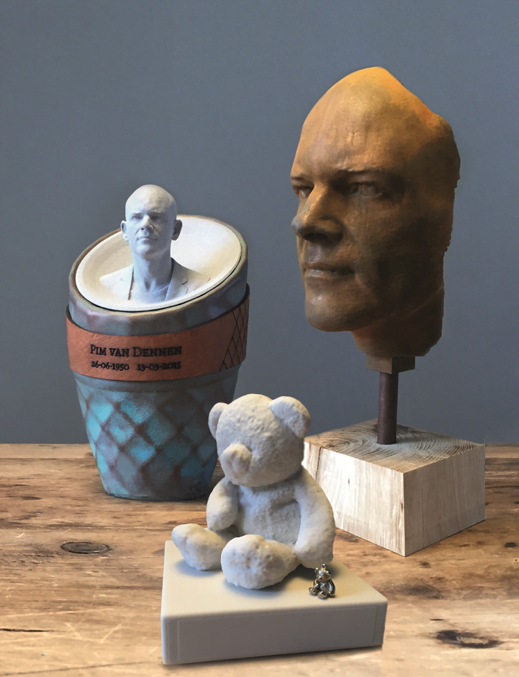 Een 3D geprinte urn maakt het persoonlijk 5
