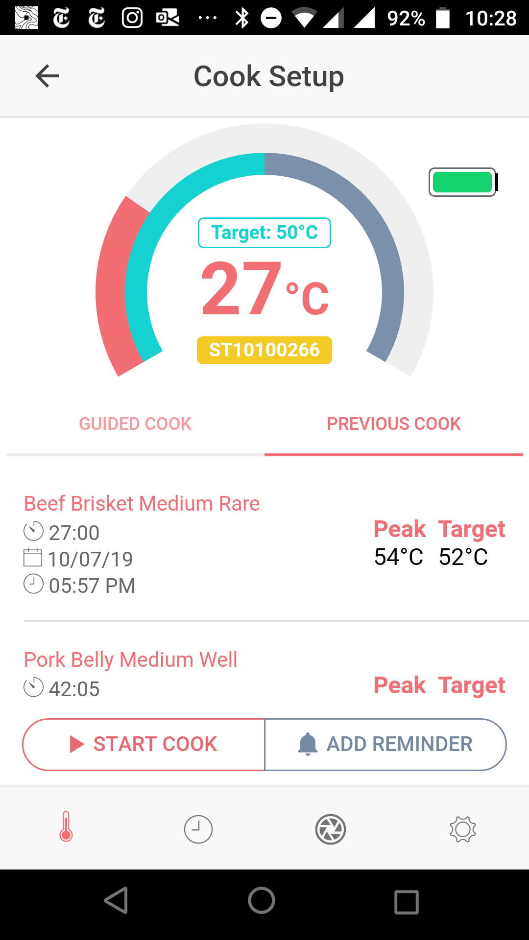 Koken met een draadloze thermometer 9